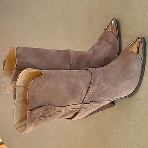 Western embellished fabrique women's boots 38/7.5 fit like 7